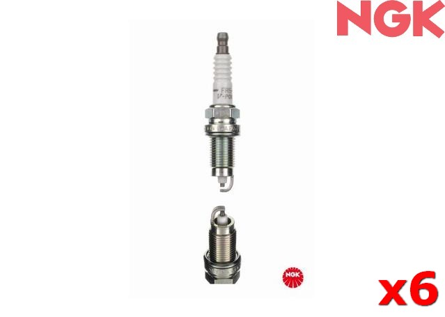 NGK Spark Plug Resistor V-Groove FOR Jeep Cherokee 95-01 4.0 i 4x4 (XJ) SUV x6 - Picture 1 of 1