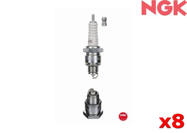 NGK Spark Plug FOR Volvo 164 1972-1974 2.9  BP6HS x8 - Picture 1 of 1